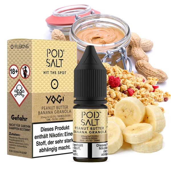 Pod Salt Fusion Peanut Butter