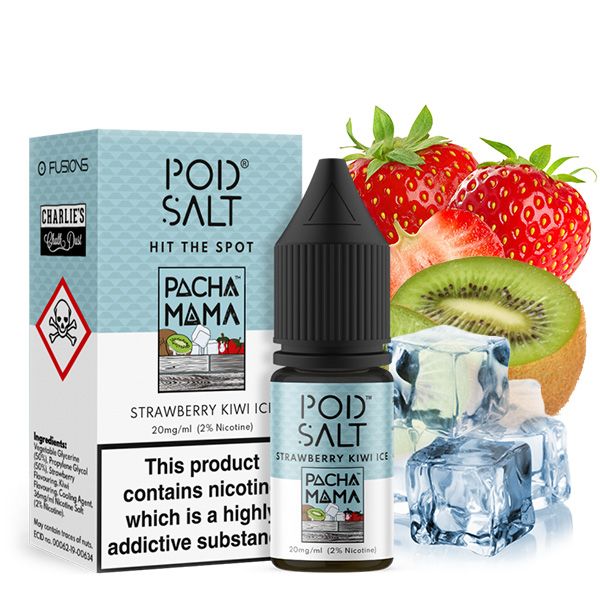 Pod Salt Fusion Pacha Mama Strawberry Kiwi Ice 