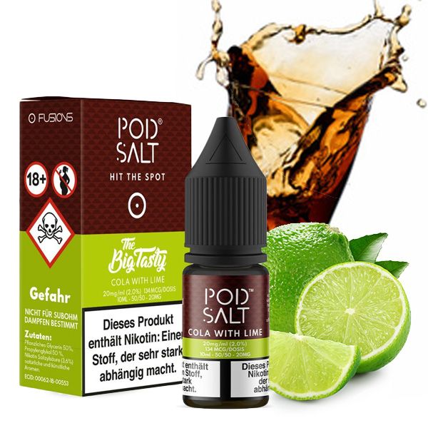 Pod Salt Fusion Lime Cola 